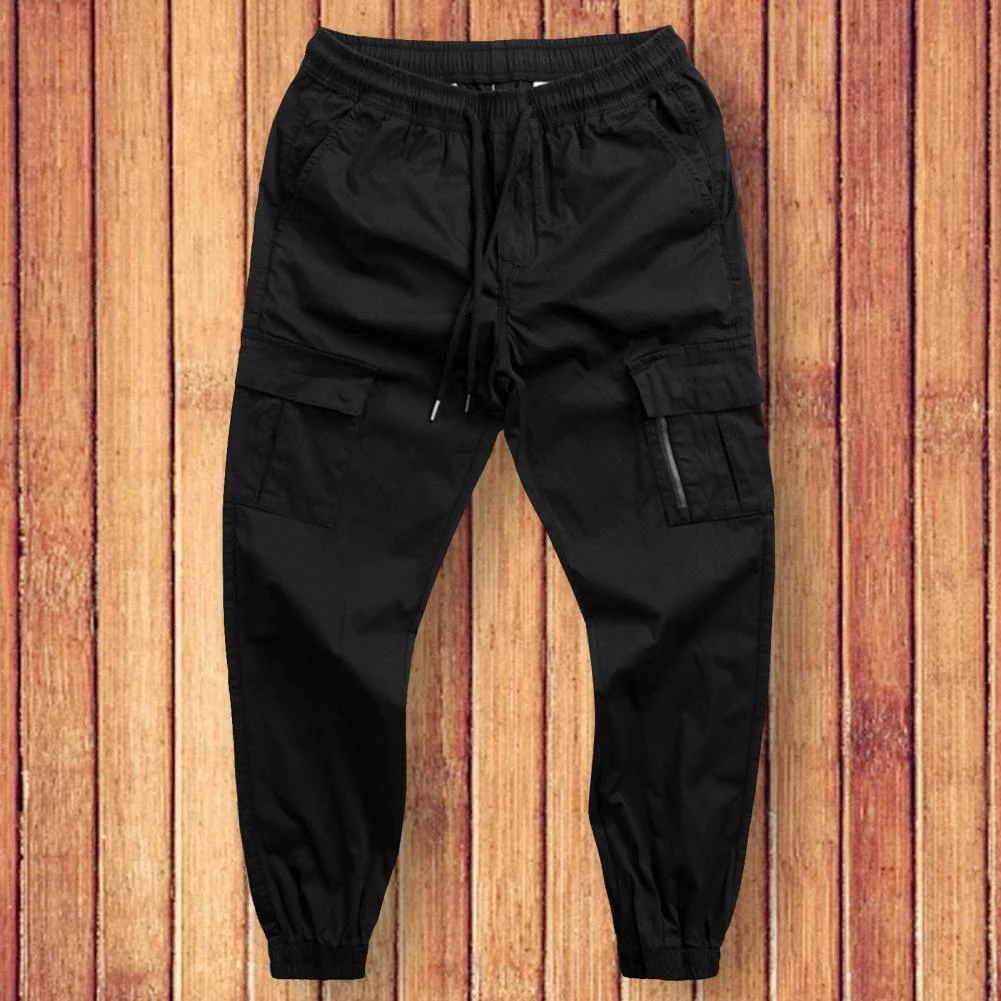 Joggers-Cargo-Pants-Men-Solid-Color-Breathable-Drawstring-Elastic-Waist-Ankle-banded-Men-Trousers-M-3XL.jpg_Q90.jpg_ (1)